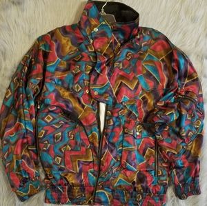 Abstract Vintage Track Jacket